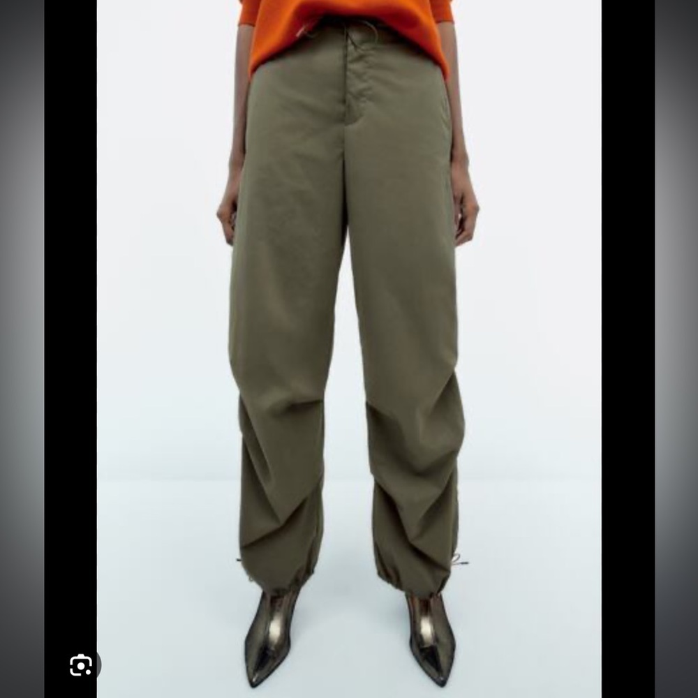 Zara PARACHUTE TROUSERS